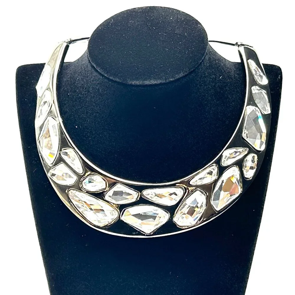 AUTHENTIC 1960s Kenneth Lane Crystal Collar — Early Production Markings — EUC - Picture 1 of 10